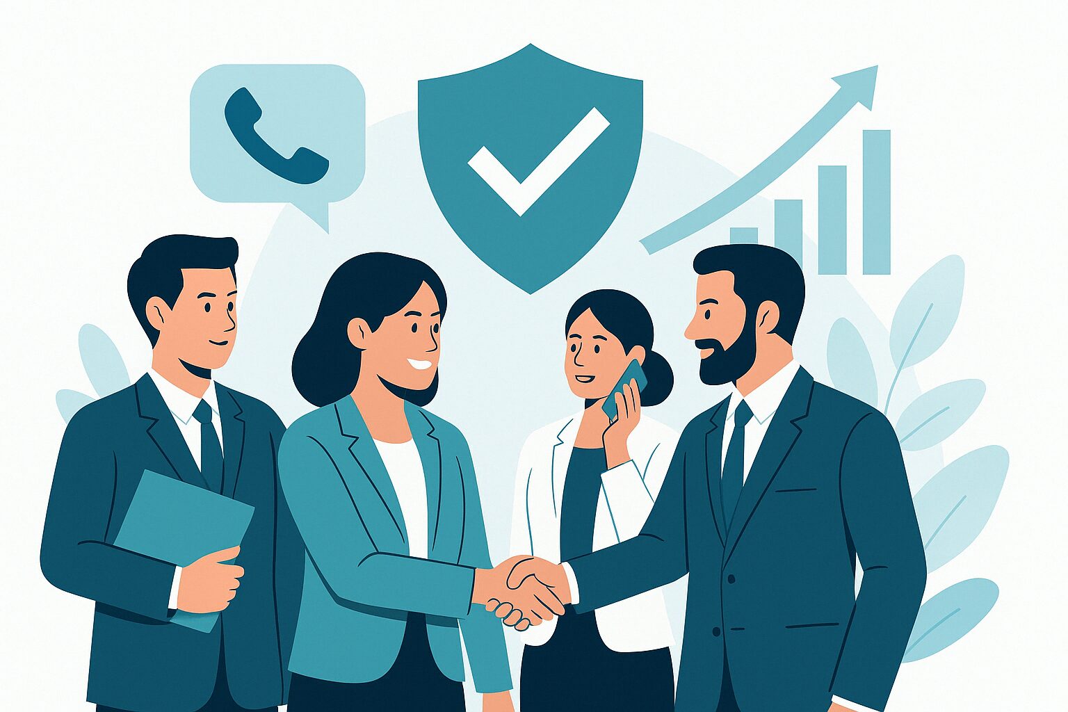 High-intent inbound call generation process